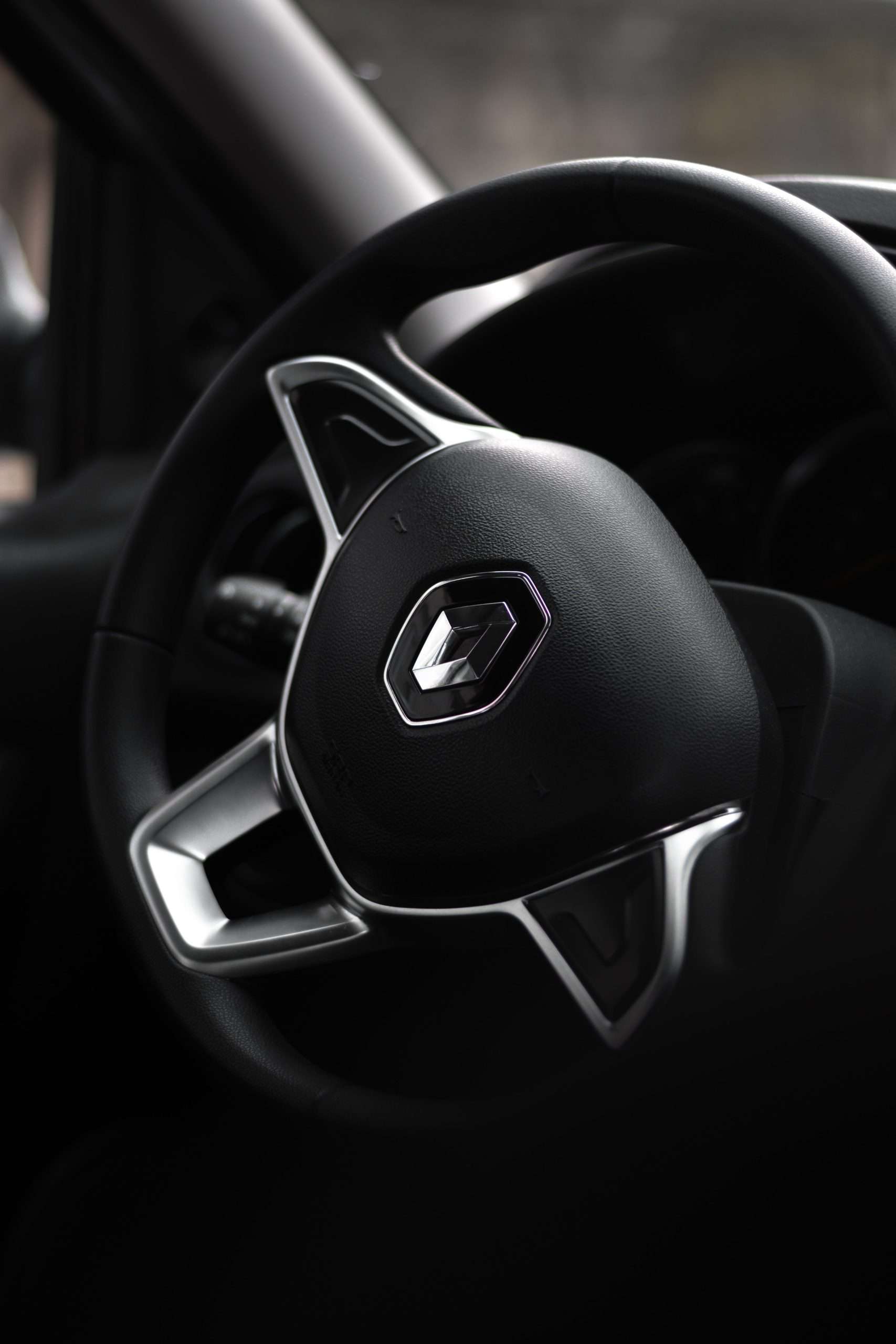 Photo d'un volant de renault