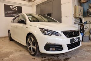 Peugeot 308 SW blanche