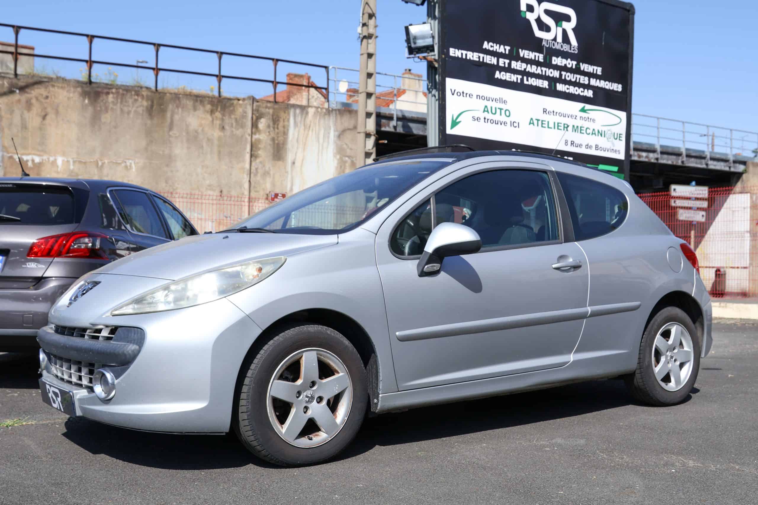 3/4 avant peugeot 207